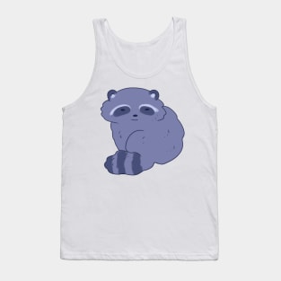 Cute Chunky Raccoon Tank Top